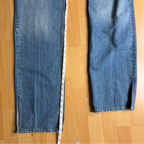 Anine Bing NWT Roy Jean in Nordic Blue Straight Bootcut - Picture 16 of 16